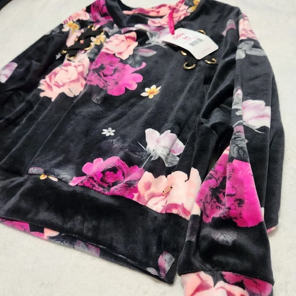 Justice Sweater For Girl's Size Medium Crewneck Super Soft